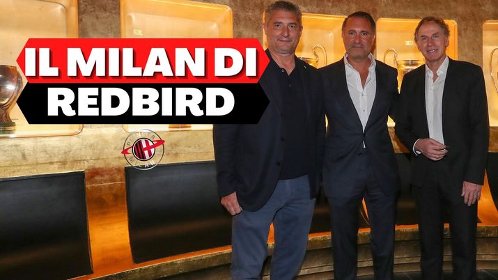 Gerry Cardinale, proprietario del Milan, insieme a Daniele Massaro e Franco Baresi (getty images) Gerry Cardinale, proprietario del Milan, insieme a Daniele Massaro e Franco Baresi (getty images)