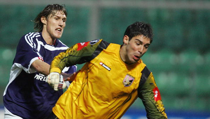 Mariano Andujar ai tempi del Palermo Palermo calcio