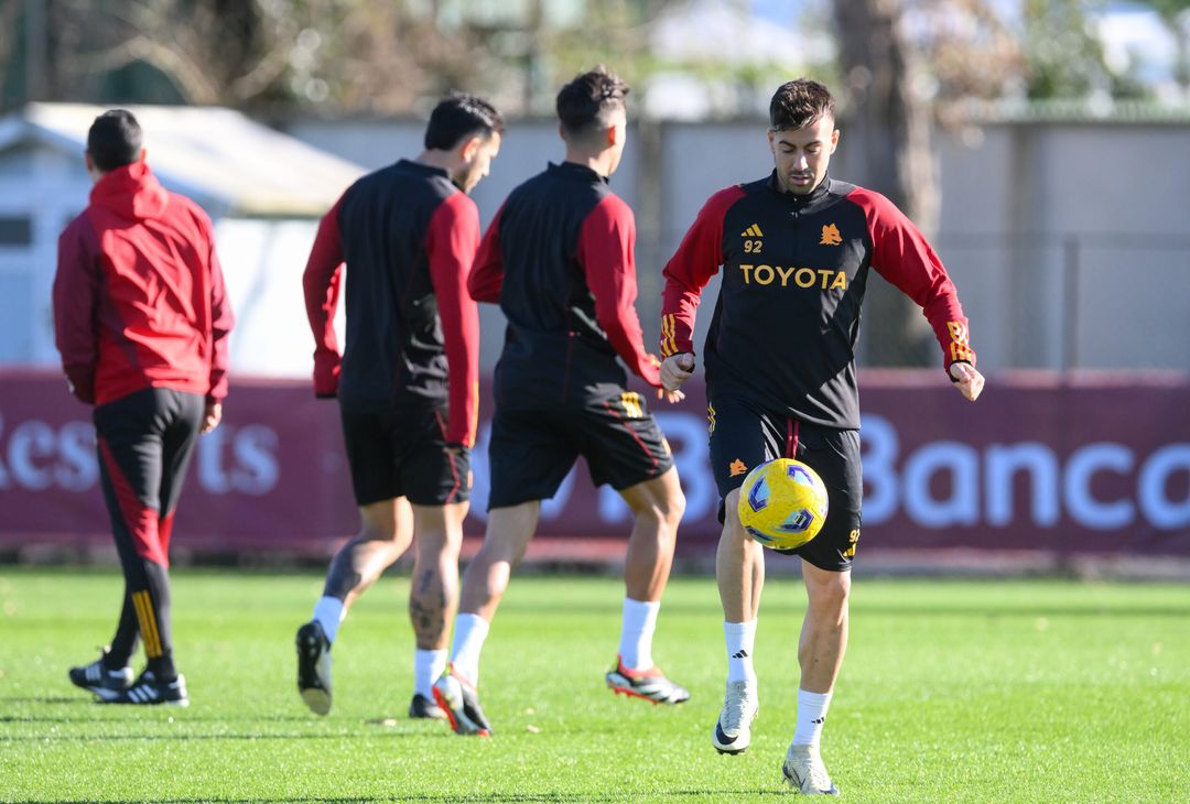 Roma, la rifinitura alla vigilia del Torino – FOTOGALLERY - immagine 23