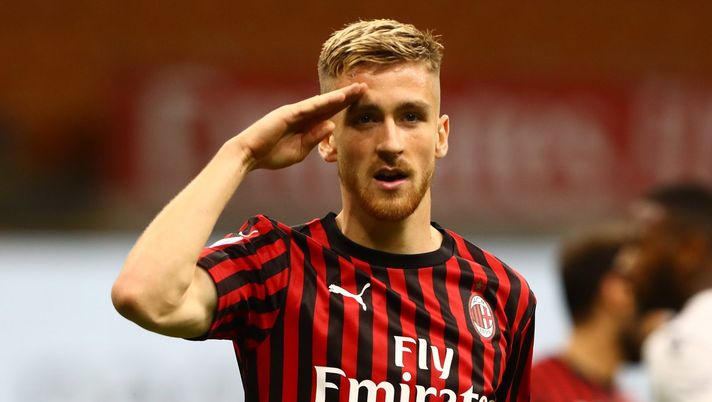 Alexis Saelemaekers, esterno destro del Milan (credits: GETTY Images) 
