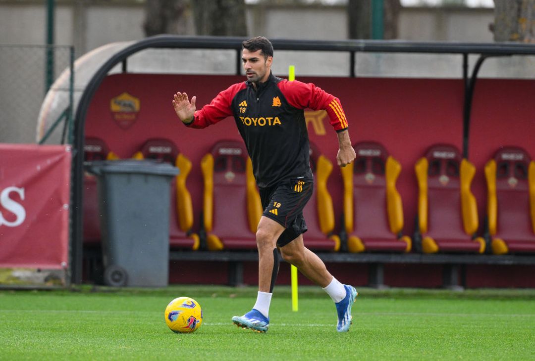 Trigoria, l’allenamento alla vigilia di Juventus-Roma –  FOTO GALLERY - immagine 11