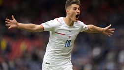 Euro 2020, pazzesco Schick: gol da centrocampo contro la Scozia – FOTO