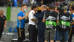 VIDEO / Europa League, al triplice fischio si scatena la gioia di Antonio Conte