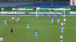 VIDEO Napoli-Roma, Meret-Zaniolo: il contatto in area che ha fatto infuriare Mou