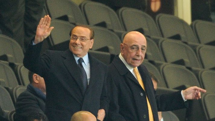 Silvio Berlusconi e Adriano Galliani Silvio Berlusconi e Adriano Galliani