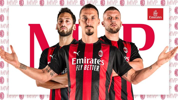 Zlatan Ibrahimovic (attaccante AC Milan) è MVP di Milan-Crotone 4-0 (Serie A 2020-2021) | News (Getty Images) 