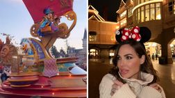 VIDEO / Ilary Blasi, giornate di relax con le figlie a Disneyland Paris