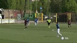 VIDEO / Xian Emmers incanta nel derby U17: gol olimpico per lui, Milan KO