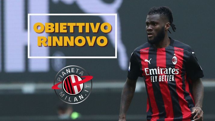 Franck Kessié (centrocampista AC Milan), può rinnovare il suo contratto con i rossoneri | Calciomercato Milan News (Getty Images) 