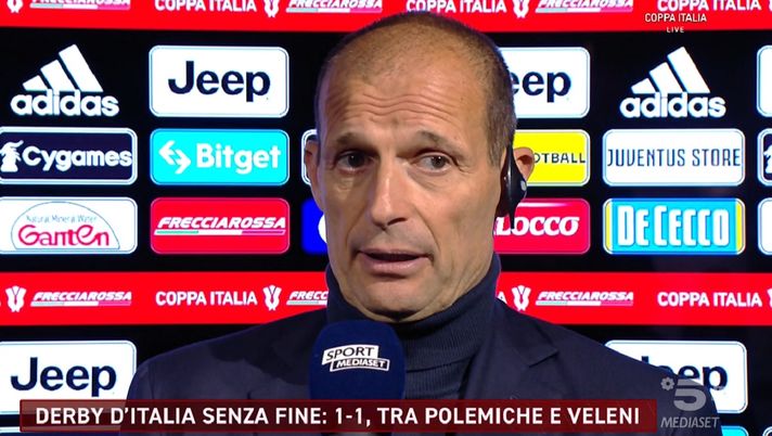 Allegri: “L’Inter è sempre l’Inter, pari giusto. Il rigore era evitabile” - immagine 1