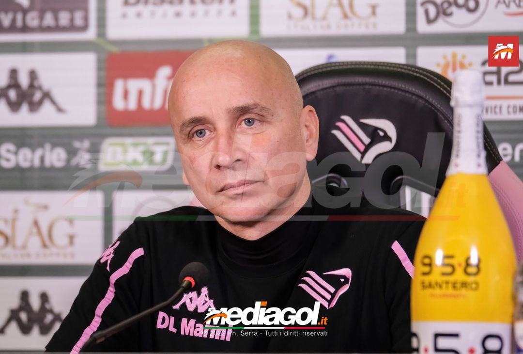 FOTO PALERMO, verso il Perugia: Corini in sala stampa (Gallery) - immagine 17