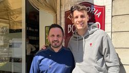 Morata ama le Langhe ma non si sente “bollito”: Alba on fire per Alvaro in trattoria…