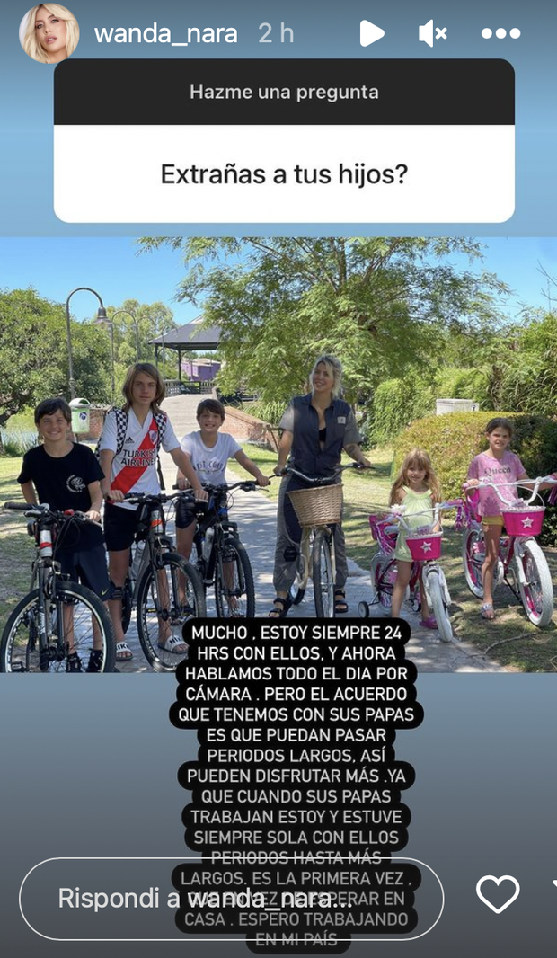 Wanda Nara: “I miei figli mi mancano molto. L’accordo coi loro papà è che…”- immagine 2