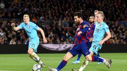 Champions, girone Inter: lo Slavia Praga ferma sullo 0-0 il Barcellona al Camp Nou