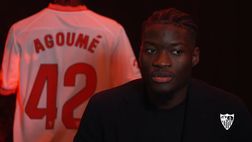 Agoumé: “Inter sempre nel mio cuore. Non facile entrare in uno spogliatoio così. La finale di EL…”