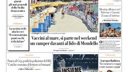 Prima Pagina, La Repubblica-Palermo: “Messina affianca in C Palermo e Catania”