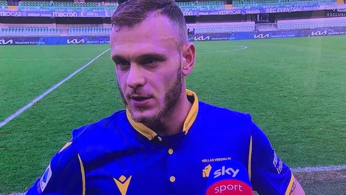 Hellas Verona, Dimarco: “In occasione del goal di Lozano ero sbilanciato. Dobbiamo continuare così” 