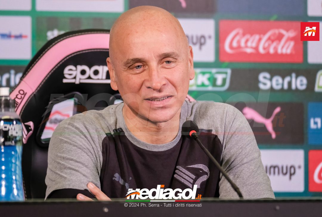 FOTO PALERMO, verso il Brescia: Eugenio Corini in conferenza stampa (GALLERY) - immagine 16