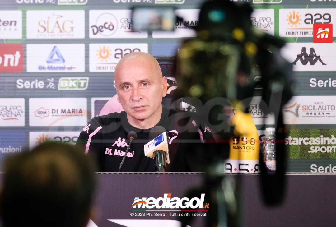 FOTO PALERMO, verso il Südtirol: Eugenio Corini in conferenza stampa (GALLERY) - immagine 31