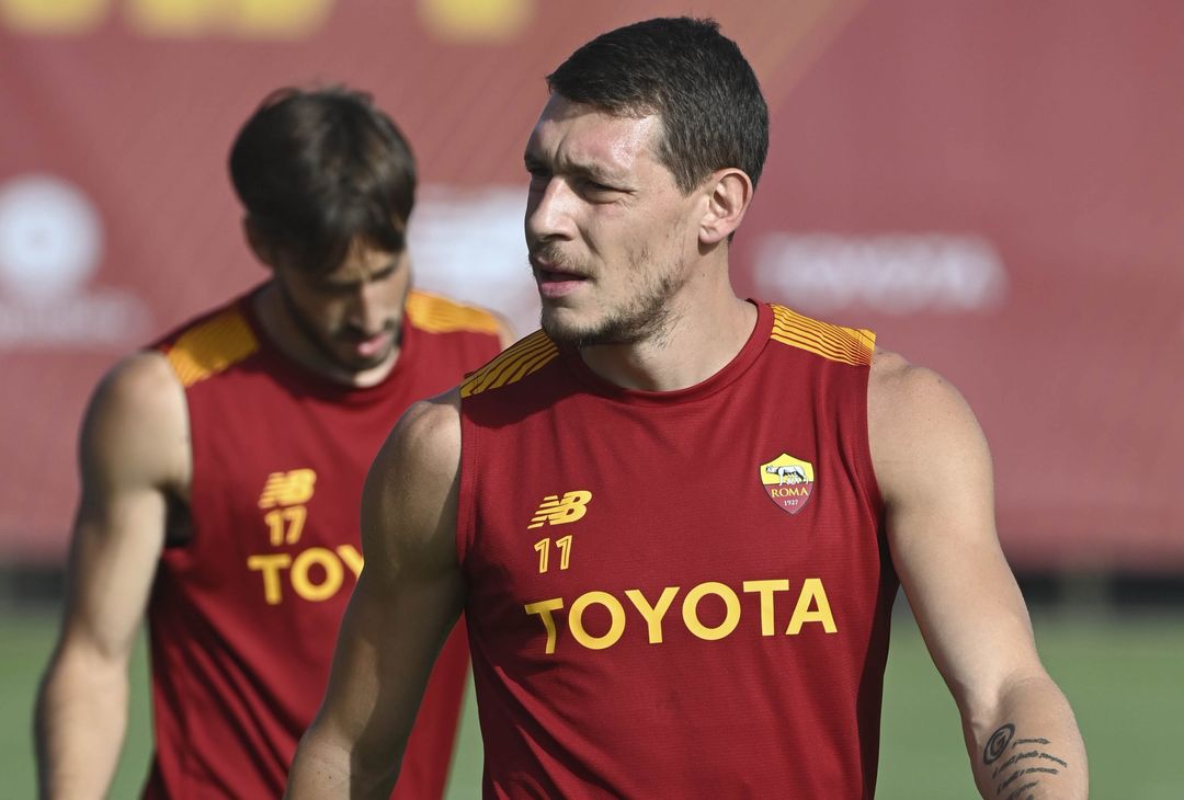 Roma-Helsinki, la rifinitura dei giallorossi a Trigoria – FOTO GALLERY - immagine 3