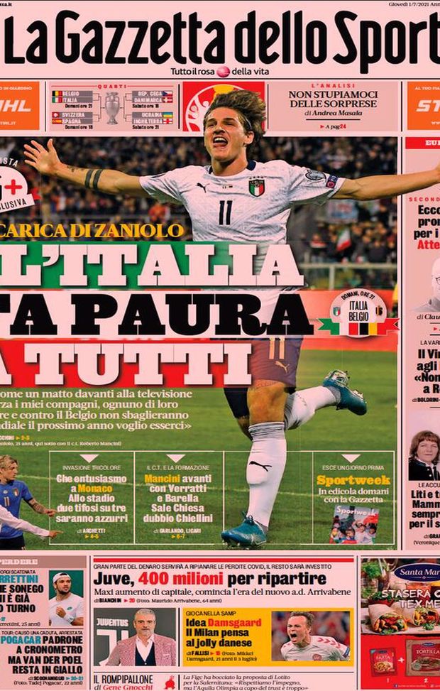 BUONGIORNO CITTACELESTE – LE PRIME PAGINE DEI PRINCIPALI QUOTIDIANI SPORTIVI – GUARDA 