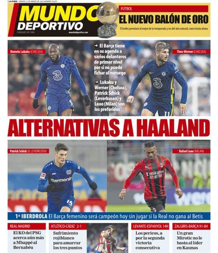 Mundo Deportivo – Barcellona, anche Lukaku tra le alternative ad Haaland- immagine 2