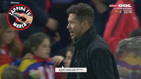 Diego Simeone all'arbitro: "Figlio di..." - Foto: Marca Diego Simeone all'arbitro: "Figlio di..." - Foto: Marca
