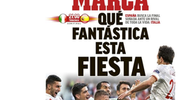 VIDEO Italia-Spagna, “Qué fantástica esta fiesta”: l’omaggio di Marca alla Carrà