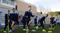 Qui Lazio: allenamento a ranghi ridotti