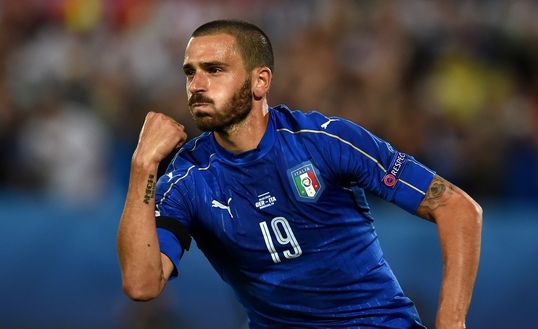  Leonardo Bonucci, con la maglia dell'Italia (credits: GETTY Images) 