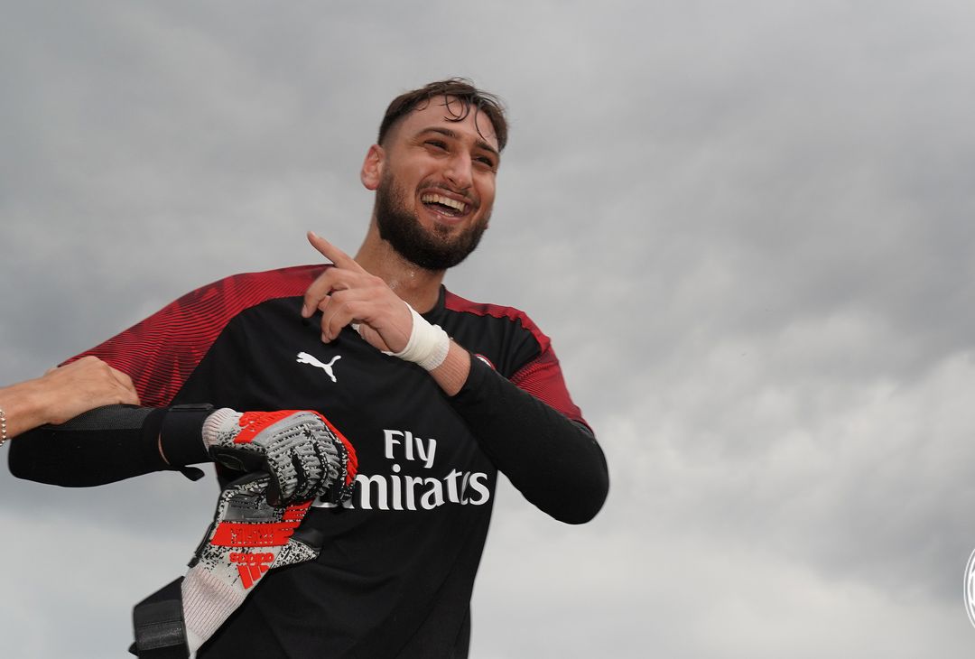  Gigio Donnarumma, portiere del Milan (credits: acmilan.com) 