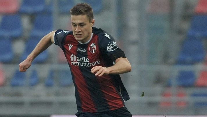 Mattias Svanberg (centrocampista Bologna), obiettivo di calciomercato del Milan | AC Milan News (Getty Images) 