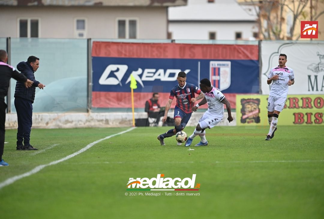 FOTO Vibonese – Palermo 1-3, Serie C Gir. C 2021/22 - immagine 78