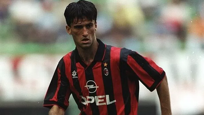 Christian Panucci con la maglia del Milan (credits: GETTY Images)