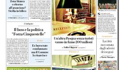Prima Pagina, La Repubblica-Palermo: “Stretta anti-movida, piazze a numero chiuso”