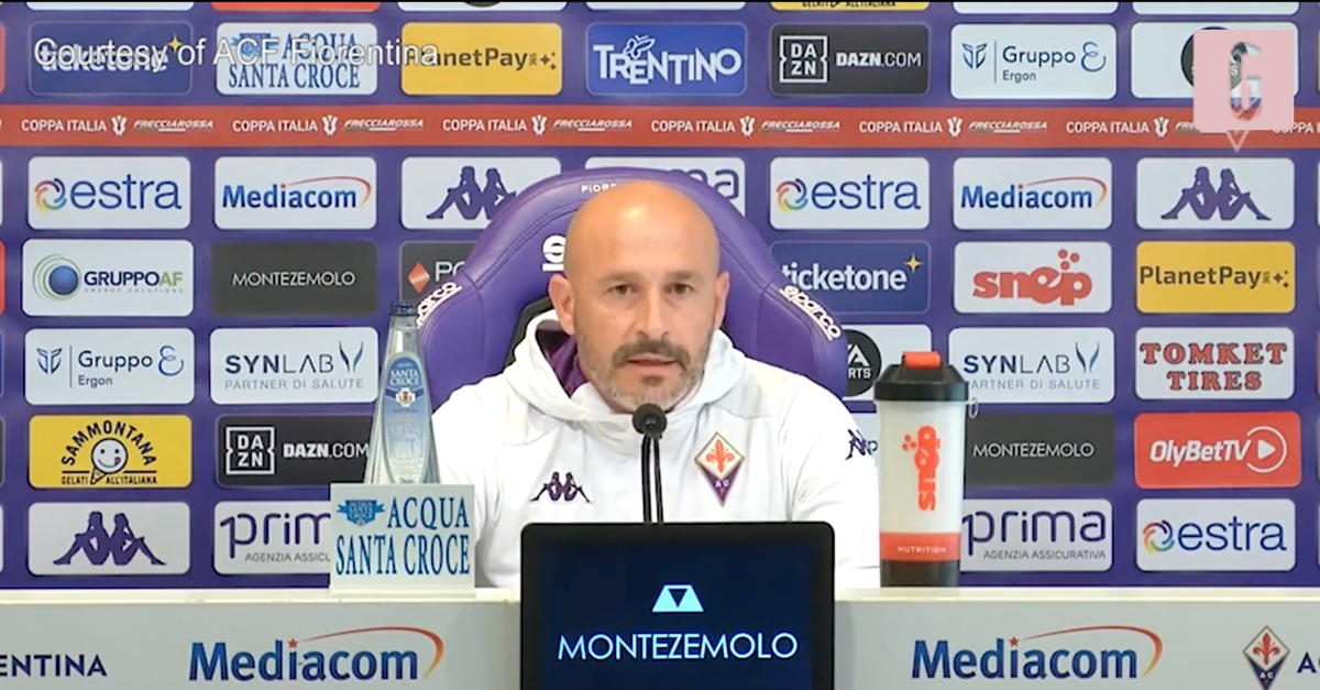 Fiorentina, Italiano: “L’aspetto mentale conta tanto. Con la Juventus un match point”