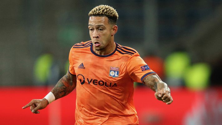 Memphis Depay, esterno offensivo dell'Olympique Lione (credits: GETTY Images) 