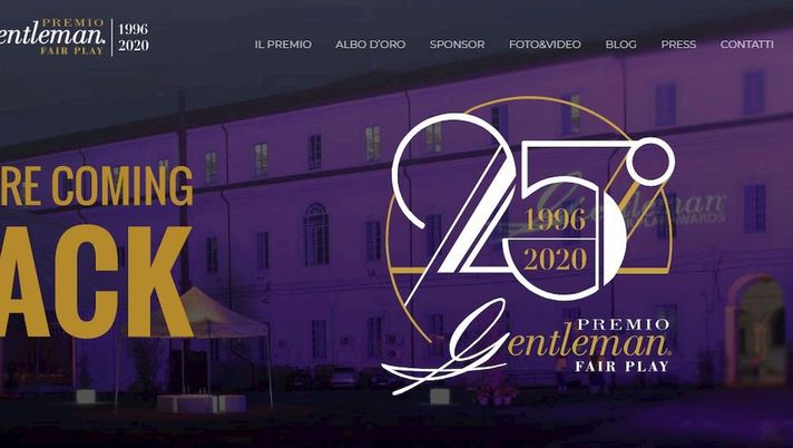 La home del sito ufficiale del Premio La home del sito ufficiale del Premio