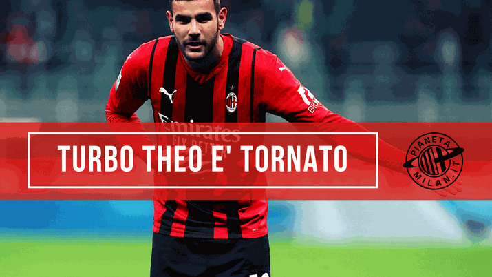 Theo Hernandez, terzino sinistro del Milan (Getty Images) 