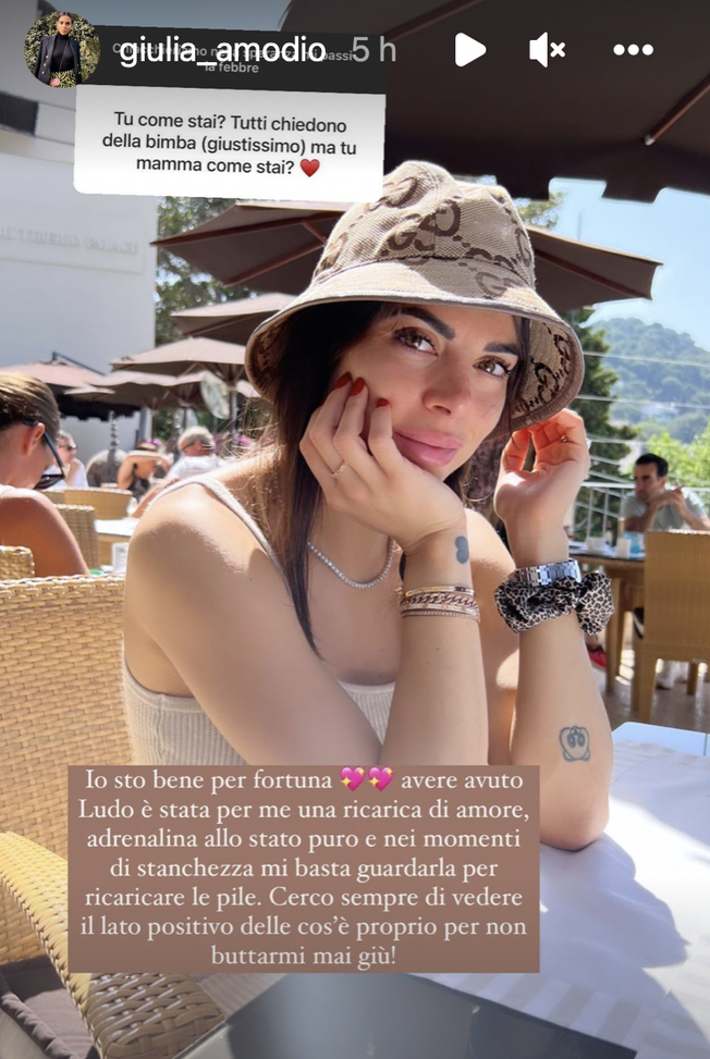 Giulia Amodio: “Avere avuto mia figlia è stata per me una ricarica d’amore”- immagine 2