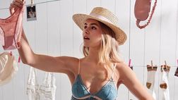 La fidanzata di de Ligt come Georgina Rodriguez: stendere i panni in lingerie è cool