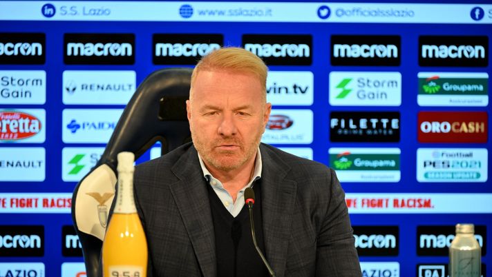 Igli Tare, direttore sportivo dei biancocelesti Igli Tare, direttore sportivo dei biancocelesti