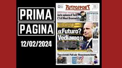 Prima pagina Tuttosport: Theo e brividi, il Milan di Pioli sale
