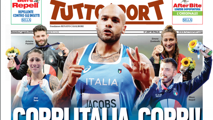 Prima Pagina, Tuttosport: “ Juve, colpo doppio. Coppa e Kaio Jorge” Prima Pagina, Tuttosport: “ Juve, colpo doppio. Coppa e Kaio Jorge”