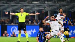 Stop Ayroldi dopo Inter-Genoa: “Vertici stupiti anche dall’ammonizione a Lautaro”