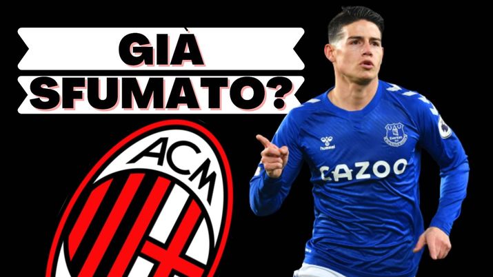 James Rodríguez (centrocampista Everton), obiettivo di calciomercato del Milan | AC Milan News (Getty Images) James Rodríguez (centrocampista Everton), obiettivo di calciomercato del Milan | AC Milan News (Getty Images)