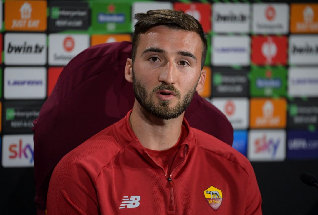 La conferenza di Mourinho e Cristante alla vigilia di Roma-Leicester – FOTO GALLERY - immagine 5