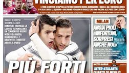 Prima Pagina, Tuttosport: “Più forti di tutto (anche di un arbitro incapace). Milan, ansia Pioli”