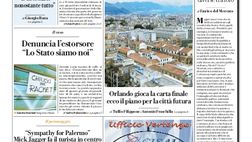 Prima Pagina, La Repubblica-Palermo: “Ristori per le chiusure, il ‘debito’ della Regione”