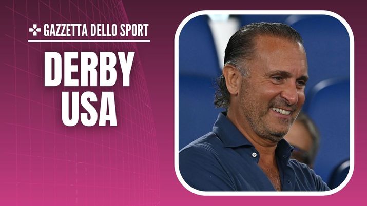 Milan-Roma Europa League 2023-2024 Cardinale Friedkin